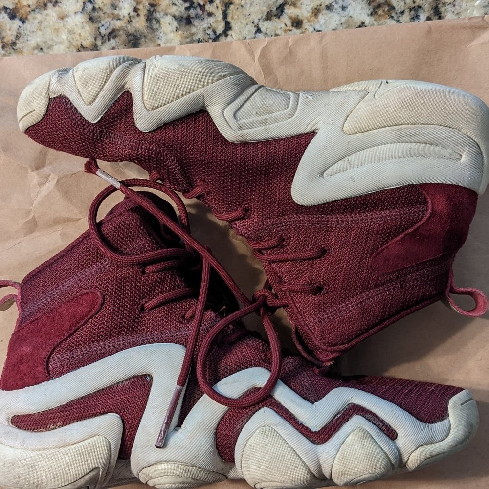 Adidas burgany unique soled basketball shoes